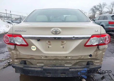 2012 Toyota Corolla Le из США, поврежденный, VIN 5YFBU4EE3CP063886